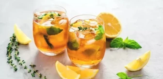 Soğuk çay nasıl yapılır? Evde şeftalili ve limonlu ice tea yapımı
