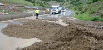 Yozgat'ta Şiddetli Yağış Hayatı Olumsuz Etkiledi