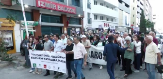 İzmir'de Sokak Hayvanlarının Uyutulmasına Karşı Protesto