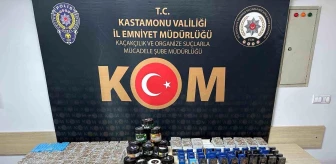 Kastamonu'da Kaçak Tütün Operasyonu: 12 Bin 200 Makaron ve Tütün Ele Geçirildi