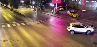 Kütahya'da trafik kazaları saniye saniye kaydedildi