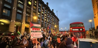 Londra'da İsrail'e silah satışına tepki