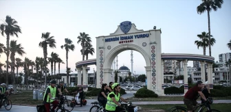 Mersin'de Bisiklet Kazasında Hayatını Kaybeden Bisikletçi İçin Anma Töreni Düzenlendi