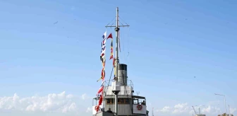 TCG Nusret N-16 Müze Gemisi Antalya'da Ziyarete Açıldı