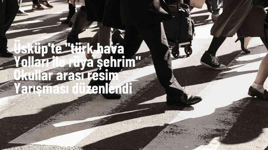 THY Üsküp'te resim yarışmasının ödül törenini düzenledi