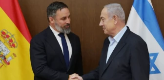 Zamanlama manidar! İspanya'nın aşırı sağcı partisinin lideri Abascal, Netanyahu'yu ziyaret etti