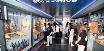 Çanakkale Savaşları Mobil Müzesi Keşan'da Ziyarete Açıldı