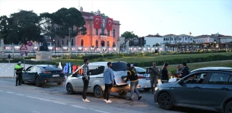 Edirne'de Asayiş Uygulamasında 7 Düzensiz Göçmen ve 5 Şüpheli Yakalandı