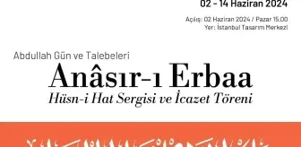 Fatih'te Abdullah Gün ve Talebeleri Hüsn-i Hat Sergisi ve İcazet Töreni