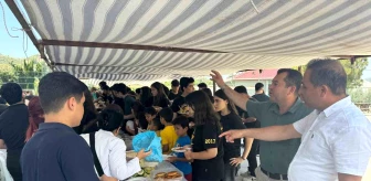 Antalya'da Fen Lisesi, depremden etkilenen kardeş okula destek için panayır düzenledi