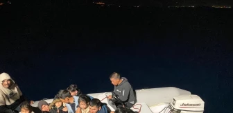 İzmir'de 37 düzensiz göçmen kurtarıldı