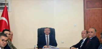 Kars'ta Vali Ziya Polat Başkanlığında İl Güvenlik ve Asayiş Koordinasyon Toplantısı Düzenlendi