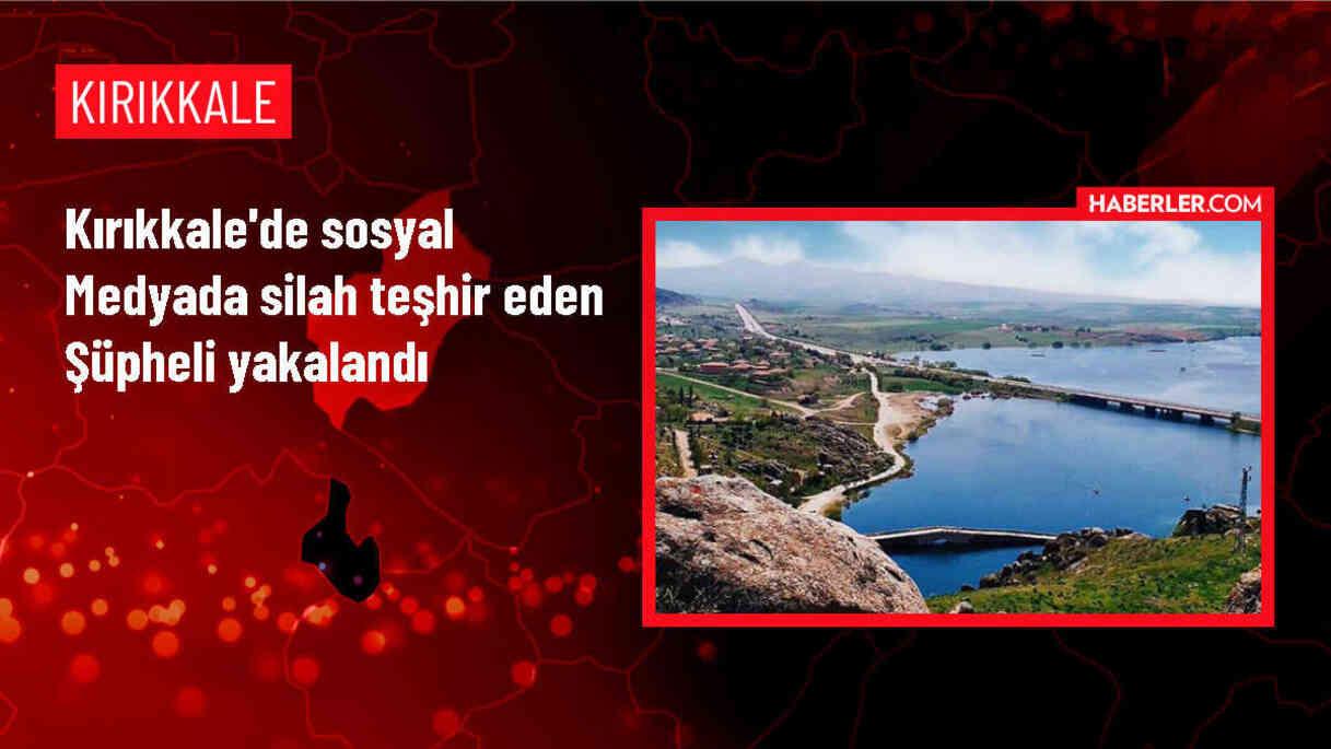 Kırıkkale'de Sosyal Medyada Silah Teşhiri Yapan Zanlı Gözaltına Alındı