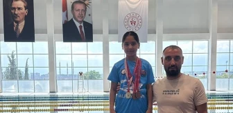 Kumluca Demir Spor Yüzme Takımı Okul Sporları Yarışmasında Başarı Elde Etti