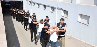 Adana'da Altınyüzük suç örgütü operasyonu: 42 kişi adliyeye sevk edildi