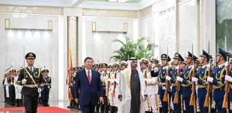 Çin Cumhurbaşkanı Xi Jinping, BAE Devlet Başkanı ile Görüştü