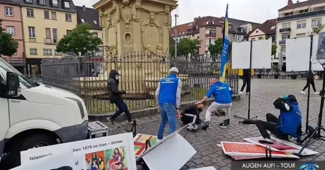 هجوم بالسكين في تجمع معادٍ للإسلام في ألمانيا: هناك عدد كبير من الجرحى!