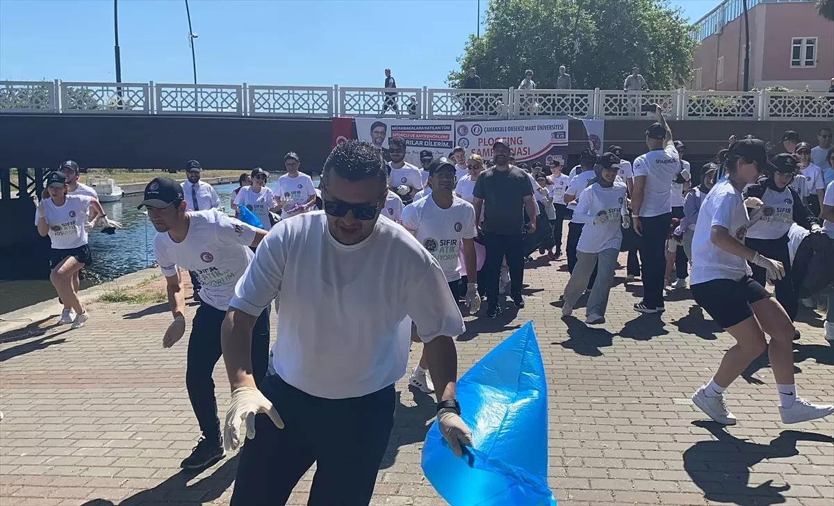 Çanakkale'de Plogging Etkinliği: Koşu ve Çöp Toplama