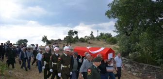 Demirci'de Kore gazisi Hüseyin Yılmaz'ın cenazesi toprağa verildi