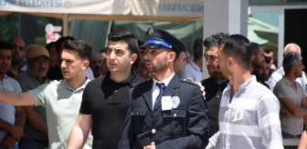 İstanbul Çevik Kuvvet Şube Müdürlüğü'nde görevli polis memuru son yolculuğuna uğurlandı