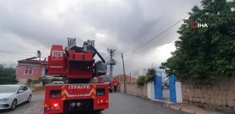 Kayseri'de müstakil evde yangın: 1 yaralı
