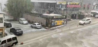 Kayseri'de Sağanak Yağış ve Dolu Tarım Araziine Zarar Verdi