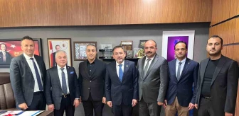 Safranbolu Ticaret ve Sanayi Odası Yöneticileri Milletvekillerini Ziyaret Etti