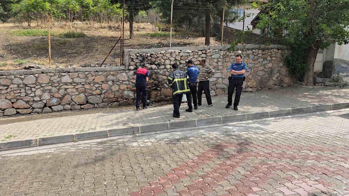 Tokat'ta Piknik Tüpü Patlama Tehlikesi
