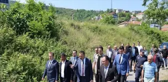 Zonguldak Valisi Kilimli ve Çaycuma'da ziyaretlerde bulundu