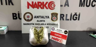 Alanya'da Narkotik Operasyonunda 3 Kilo Uyuşturucu Ele Geçirildi