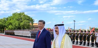 Çin Cumhurbaşkanı Xi Jinping, Bahreyn Kralı ile Buluştu