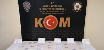 Giresun'da Sahte Sürücü Belgesi Operasyonu: 1 Tutuklama
