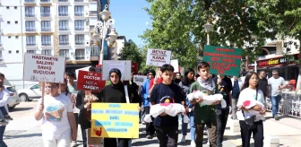 Malatya'da İsrail'in Filistin'deki katliamına tepki