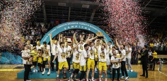 Mersin Büyükşehir Belediyesi Türkiye Basketbol Ligi'nde şampiyon oldu