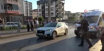 Otomobilin çarptığı motosiklet sürücüsü hayatını kaybetti