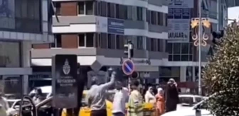 Sultanbeyli'de Kaza Sonrası Sürücüler Arasında Tartışma Çıktı