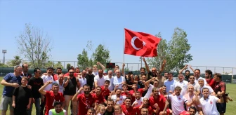 Türkiye İtalya'yı yenerek İşitme Engelliler Avrupa Futbol Şampiyonası'nda üçüncü oldu