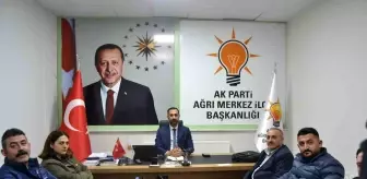 AK Parti Ağrı Merkez İlçe Başkanlığı 'Çaya Bekleriz' Projesi Başlattı