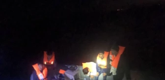 Çanakkale Sahilinde 8 Kaçak Göçmen Kurtarıldı