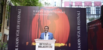 Beyoğlu'nda 2'nci Kadın Yüzler Festivali Başladı