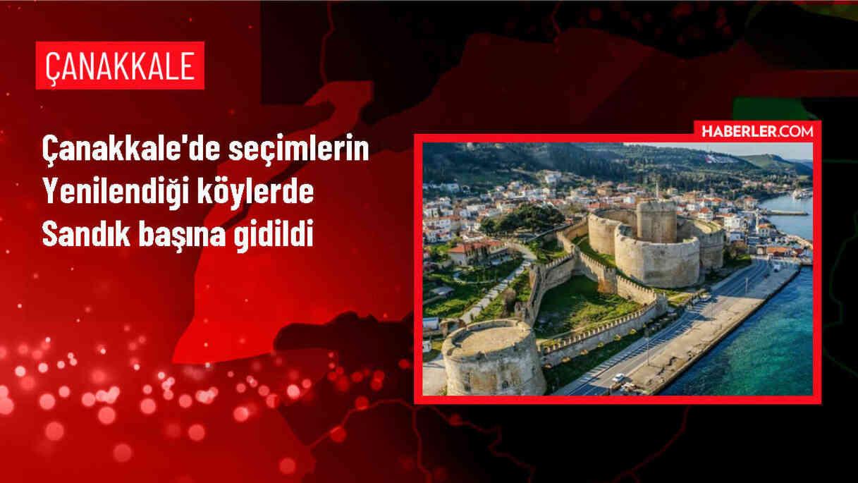 Çanakkale'nin Yenice ve Ezine ilçelerinde muhtarlık seçimi yenilendi