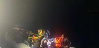 İzmir'de 21'i çocuk 40 düzensiz göçmen yakalandı