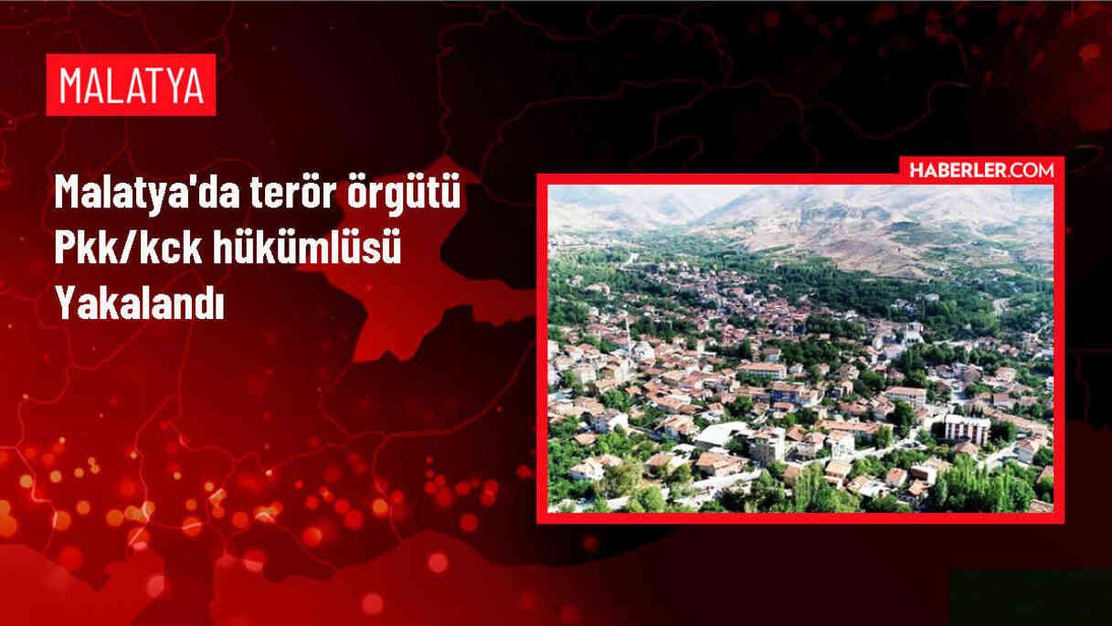 Akçadağ'da PKK/KCK üyesi hükümlü yakalandı