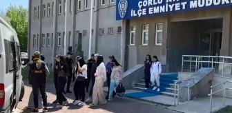 Tekirdağ'da Rezidansa Düzenlenen Fuhuş Operasyonunda 2 Şüpheli Tutuklandı, 9 Kadın Kurtarıldı