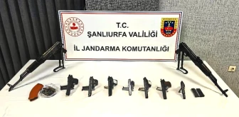 Şanlıurfa'da silah kaçakçılığı operasyonunda 7 şüpheli gözaltına alındı