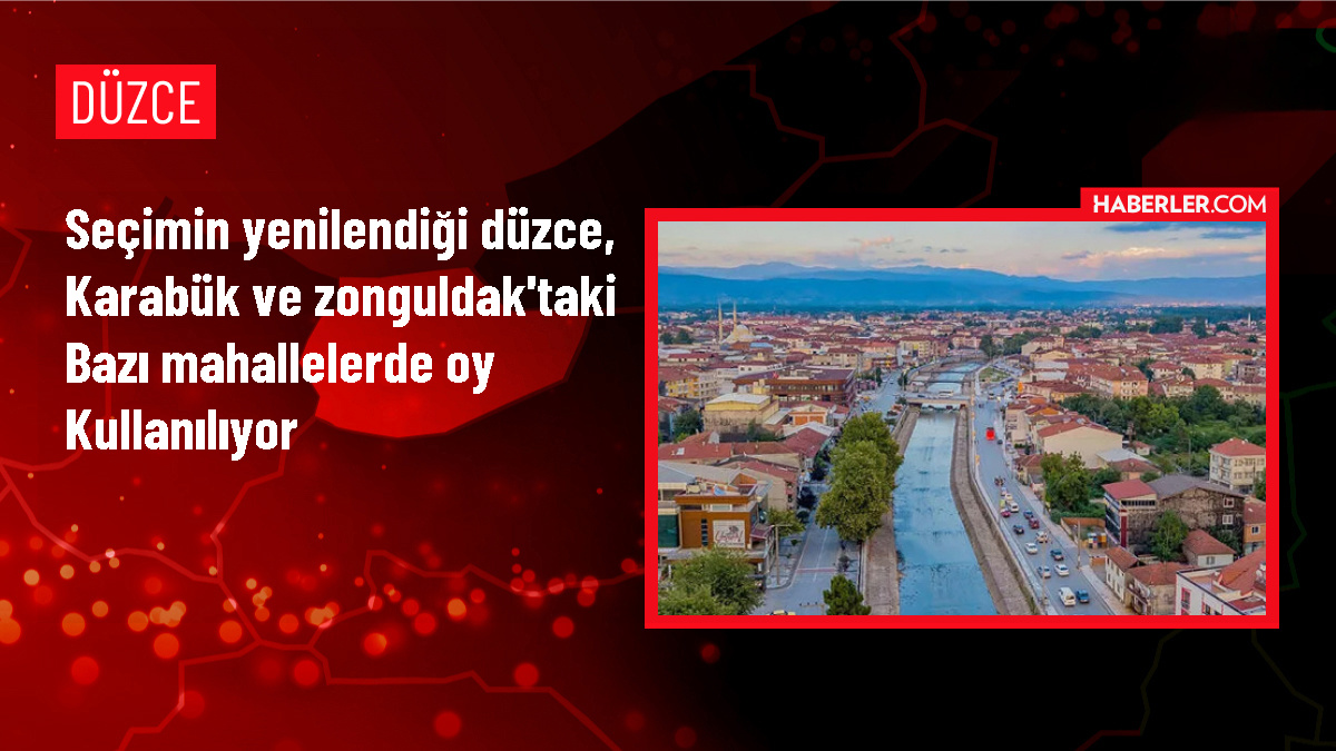 Düzce, Karabük ve Zonguldak'ta Mahalle Seçimleri Yeniden Yapılıyor