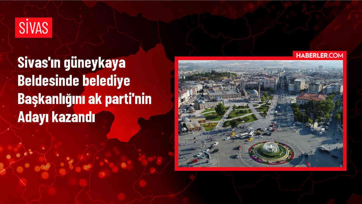 Sivas'ın Yıldızeli ilçesinde Güneykaya beldesi belediye başkanlığı seçimini AK Parti adayı kazandı