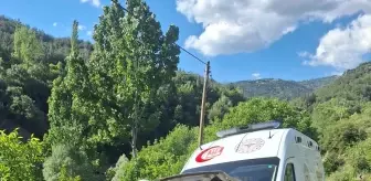 Tokat'ın Niksar ilçesinde ambulansta çıkan yangın hasara yol açtı