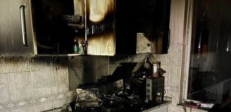 Zonguldak'ta Mutfakta Unutulan Yemek Yangına Neden Oldu