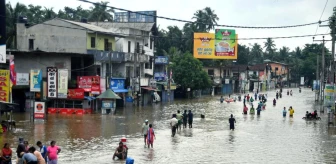 Sri Lanka'da Şiddetli Yağışlar Sonucu Büyük Sel Alarmı